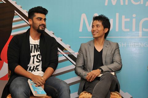 Arjun Kapoor, Javed Akhtar along with Renowned Writer and Film Critic J.P Chouksey launched Debashish Irengbam's book ME,  MIA, Multiple