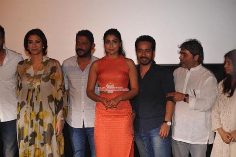 Ajay Devgn, Tabu, Shriya Saran at film 'Drishyam' media interaction
