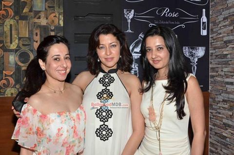 Amrita Arora, Alesia Raut, Aditi Gowitrikar, Amy Billimoria at the Launch of 'Shine Young 2015'