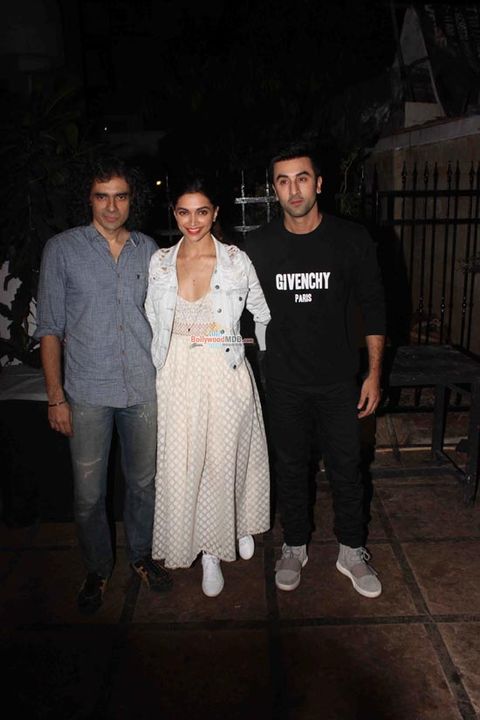 Ranbir Kapoor, Deepika Padukone, Imtiaz Ali Promote 'Tamasha' at Prithvi Theatre Festival