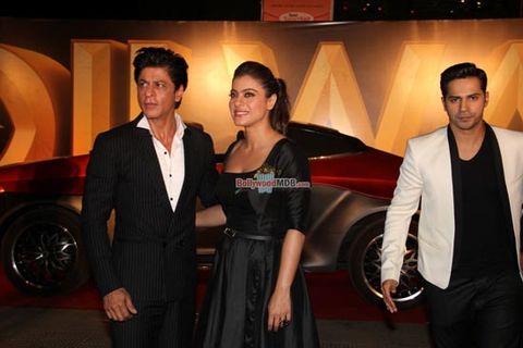 Shah Rukh Khan, Kajol, Varun Dhawan, Kriti Sanon among other celebs at Trailer Launch of 'Dilwale'