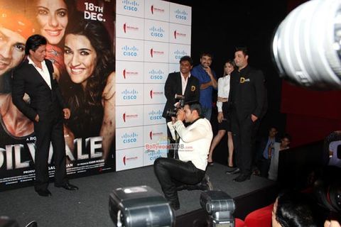 Shah Rukh Khan, Kajol, Varun Dhawan, Kriti Sanon among other celebs at Trailer Launch of 'Dilwale'