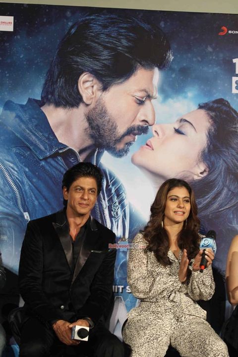 Shah Rukh Khan and Kajol Launch 'Gerua Song' from film 'Dilwale'