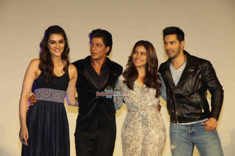 Shah Rukh Khan and Kajol Launch 'Gerua Song' from film 'Dilwale'