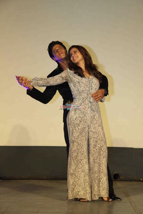 Shah Rukh Khan and Kajol Launch 'Gerua Song' from film 'Dilwale'