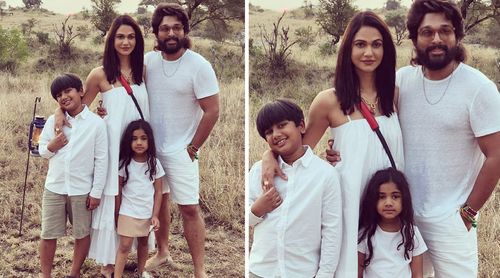 Allu Arjun takes a trip to Tanzania with wife Sneha Reddy and kids, ahead of Pushpa 2 shoot