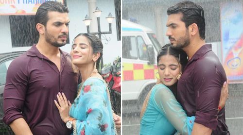 Pyaar Ka Pehla Adhyaya ShivShakti: Arjun Bijlani And Nikki Sharma's Brave 7 - 8 Hours Shoot In Mumbai's Heavy Downpour For A Romantic Sequence!