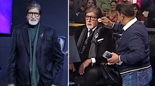 KBC 15: Big B Credits His Makeup Artist For Making Him Look 'Khoobsurat' On The Show