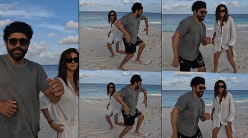 Farhan Akhtar once again relives his Zindagi Na Milegi Dobara moment with Shibani Dandekar - watch the video