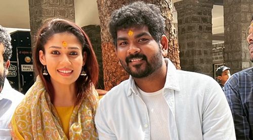 Kaathuvaakula Rendu Kaadhal’s director Vignesh visits Shirdi with his ladylove Nayanthara to seek blessings