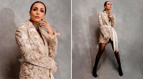 Malaika Arora is a style icon, and we can't help but adore her in a Shantanu and Nikhil original
