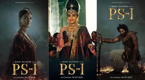 Ponniyin Selvan first look unveiled! Part 1 to release on September 30