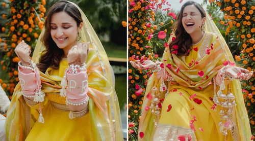 Parineeti Chopra Radiates Happiness In Stunning Choora Ceremony Snaps; REVEALS Heartwarming Family Moments In Unseen Pics!