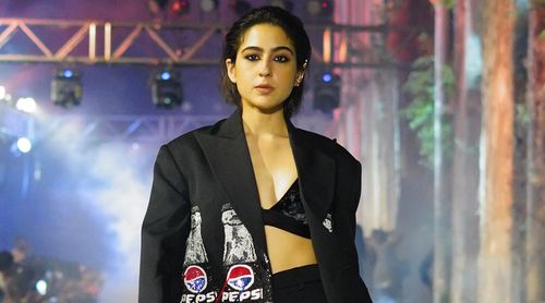 Celebrities at the Pepsi and Huemn fashion show