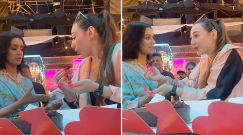 'Tu Jhoothi Main Makkaar: Shraddha Kapoor Wished Crew Member On Her Birthday While Filming For 'Maine Pi Rakhi Hai’ Song On The Set (Watch Video)