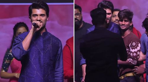 Vijay Devarakonda Gets Chased By Fan To Touch Actor’s Feet At An Event (Watch Video)
