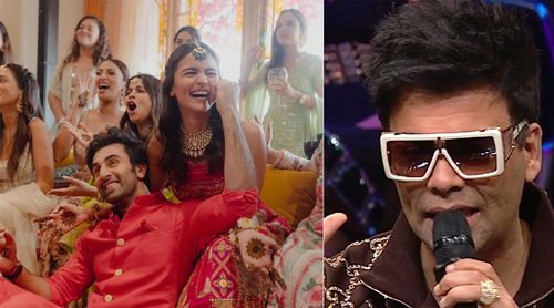 KJO shares a hilarious incident from Alia-Ranbir Kapoor's wedding and explains how the makeup artist came to his aid