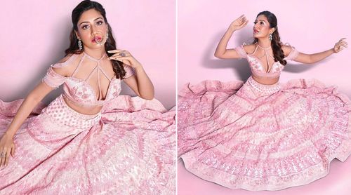 Surbhi Chandna dresses up in this gorgeous lehenga for NOT her marriage