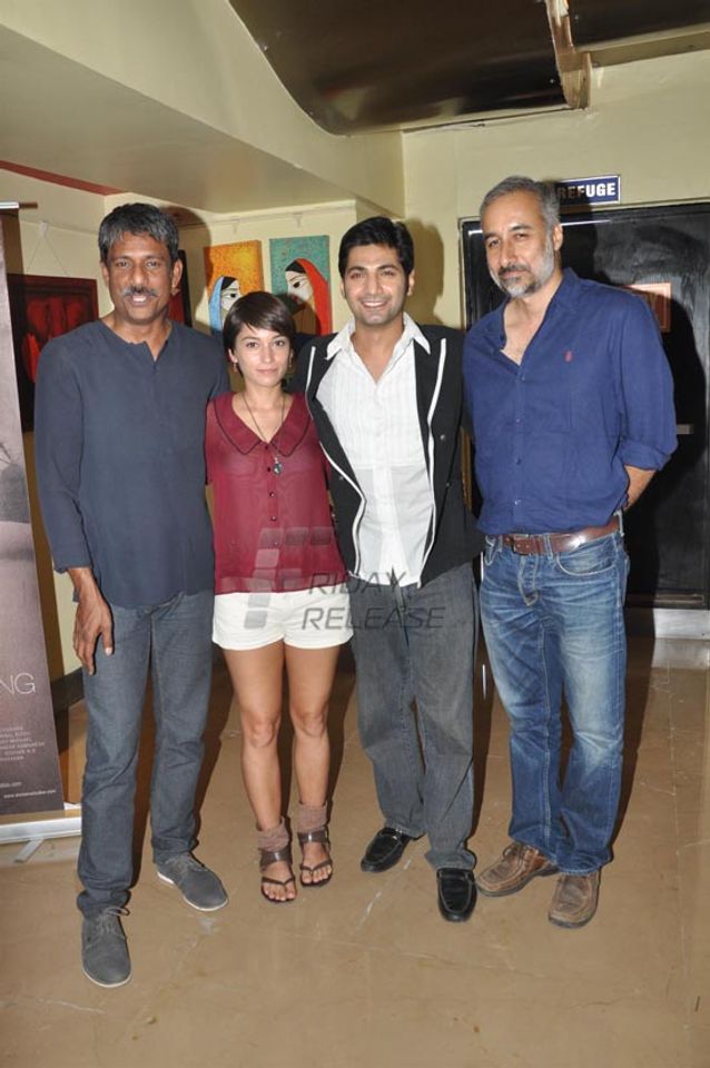Celebrity Adil Hussain attended the first look launch of 2013\'s National Award Winner film LESSONS IN FORGETTING
