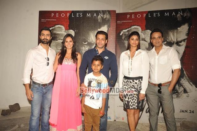 Salman Khan, Daisy Shah, Bruna Abdullah, Ashmit Patel promote film \'JAI HO\'