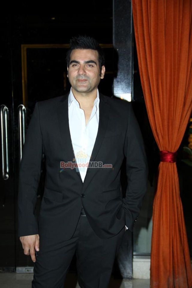 Arbaaz Khan and Sohail Khan at first look launch of film 'UNFORGETTABLE'