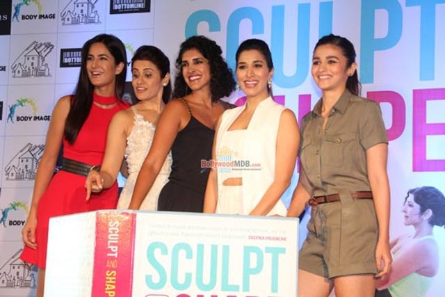 Katrina Kaif, Alia Bhatt & Sophie Choudry at the Launch of Yasmin Karachiwala's Book