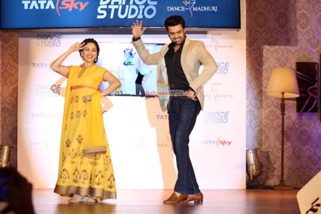 Madhuri Dixit Nene at the launch of Tata Sky Dance Studio Powered By Dance With Madhuri