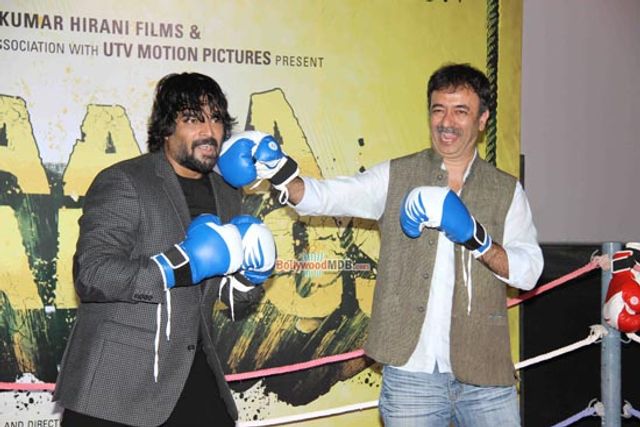Noted Bollywood personas at the trailer launch of film 'Saala Khadoos'