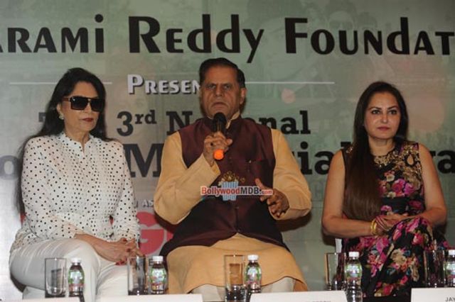 Jury members Jaya Prada, Simi Garewal, Boney Kapoor, Shashi & Anu Ranjan, Subbarami Reddy at announcement of recipient's name for the 3rd National Yash Chopra Memorial Award