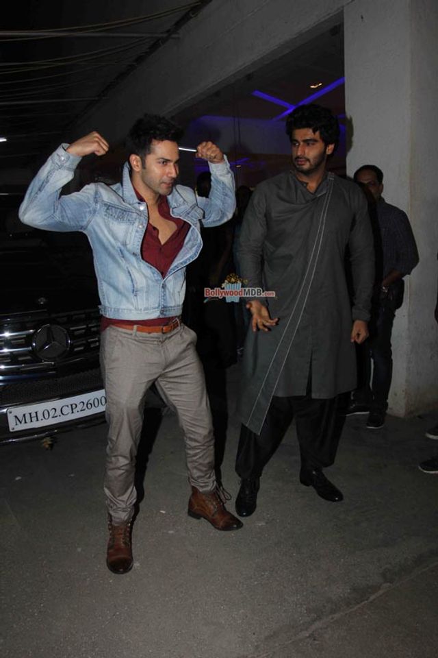 Bolly Celebs at film 'Tevar' special screening