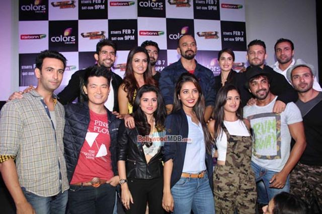 Rohit Shetty among TV Celebs at the launch of Colors TV show Khatron Ke Khiladi: Darr Ka Blockbuster Returns