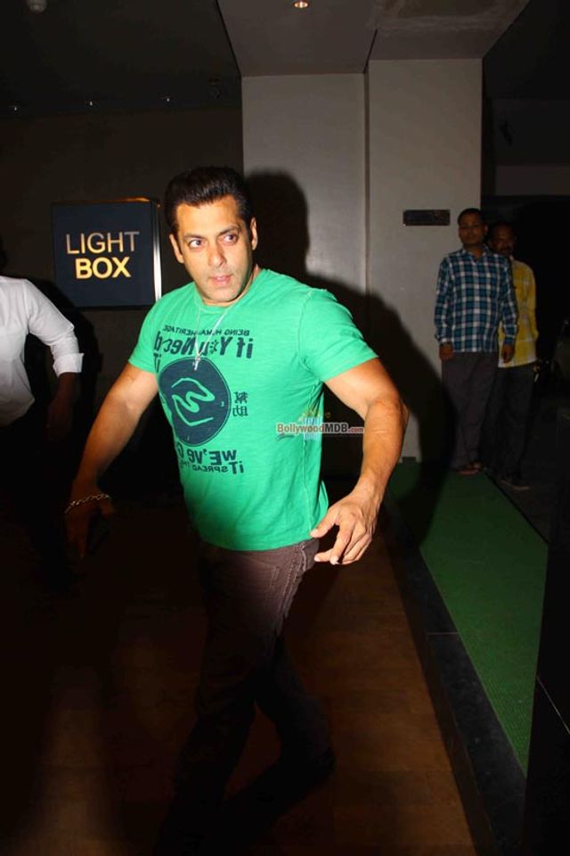 Bolly Celebs at Salman Khan hosted 'Bajrangi Bhaijaan' special screening