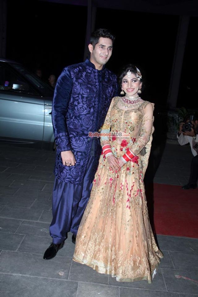 Bollywood Celebrities at the Wedding Reception Of Tulsi Kumar