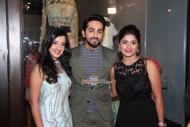 Ayushman Khurana & Rani Mukherjee at Amy Billimoria's Store Launch