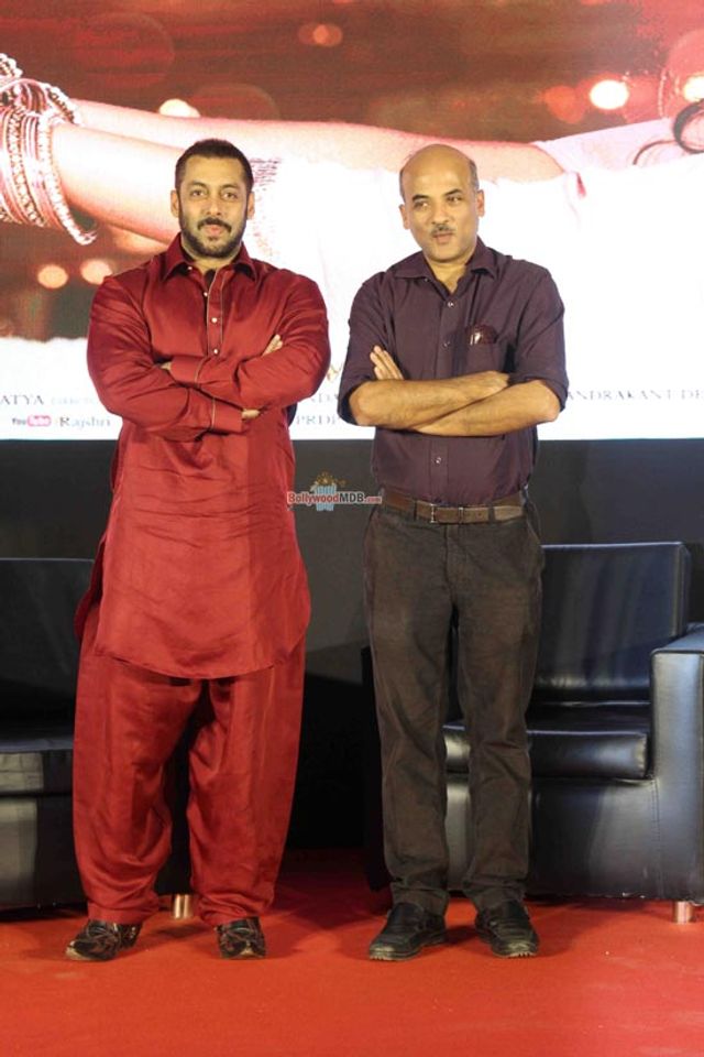 'Prem Ratan Dhan Payo' Star Cast at Media Interactions at Mehboob Studios in Mumbai
