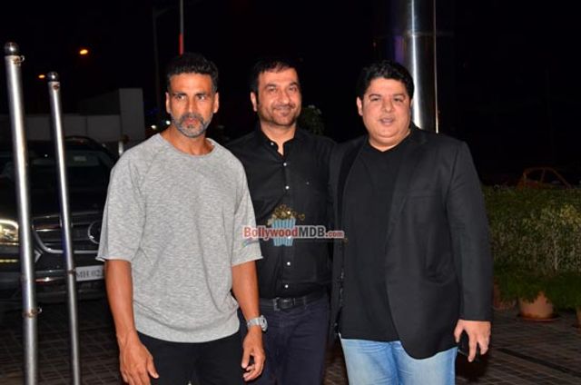 Bollywood Celebs at Sajid Khan's birthday party hosted by Sajid Nadiadwala