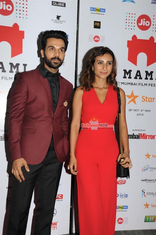 Vidya Balan, Manoj Bajpayee, Rajkummar Rao at film 'Aligarh' screening at Jio MAMI 17th, Mumbai Film Festival