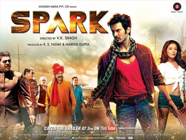 Download Spark (2014) Movie HD Official Poster 1 - BollywoodMDB