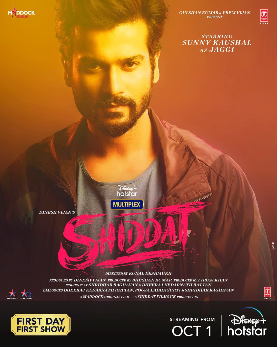 Download Shiddat (2021) Movie HD Official Poster 19 - BollywoodMDB