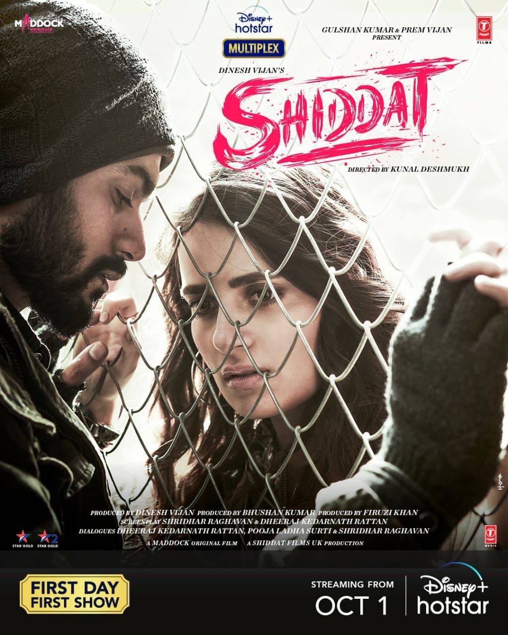 Shiddat (2021) Hindi Full Movie 480p [450MB] | 720p [1.2GB] | 1080p [2.4GB] 1080p [23GB]