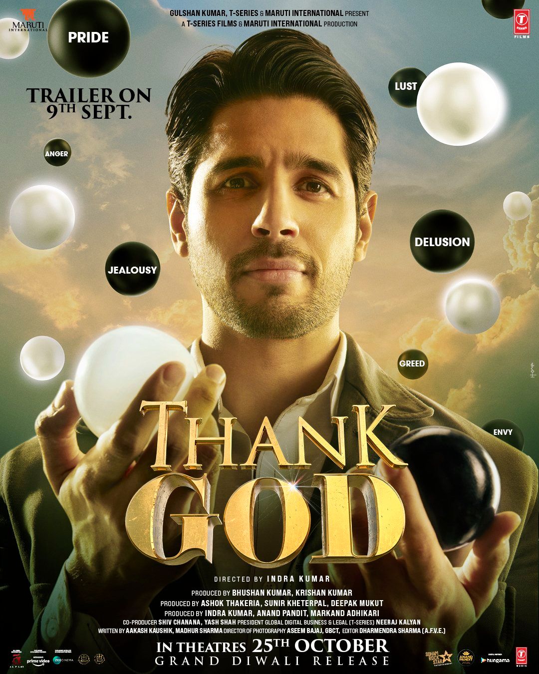 Download Thank God (2022) Movie HD Official Poster 4 - BollywoodMDB