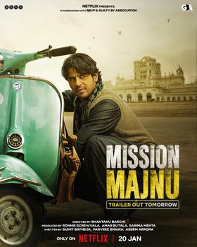Mission Majnu poster