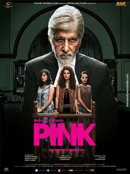 Pink poster