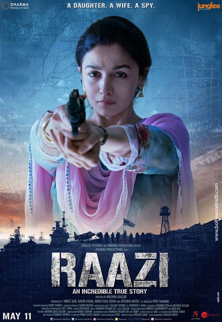 Raazi poster