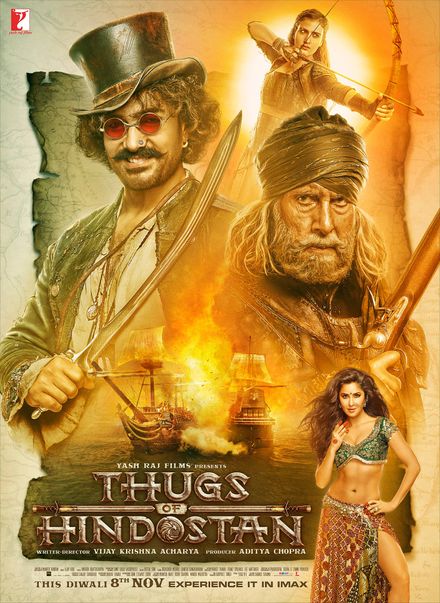 Thugs Of Hindostan poster