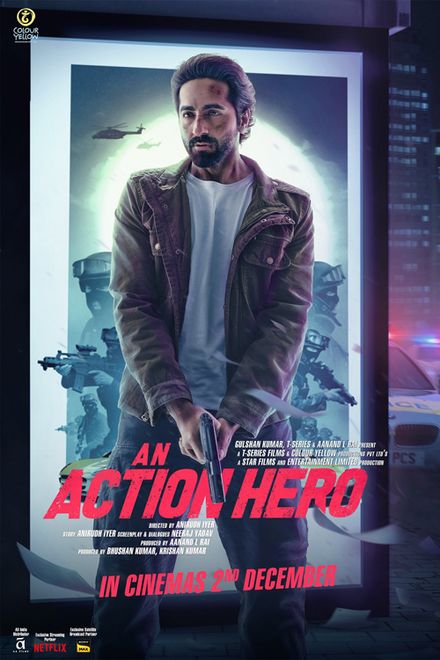 An Action Hero poster