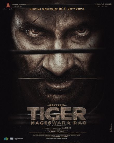 Tiger Nageswara Rao poster