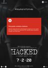 Hacked poster