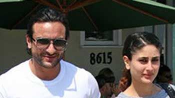 Kareena and Saif away on their first Holi