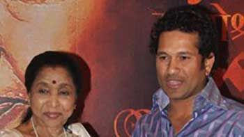 "Sachin has always been there for me", Says Asha Bhonsle. 